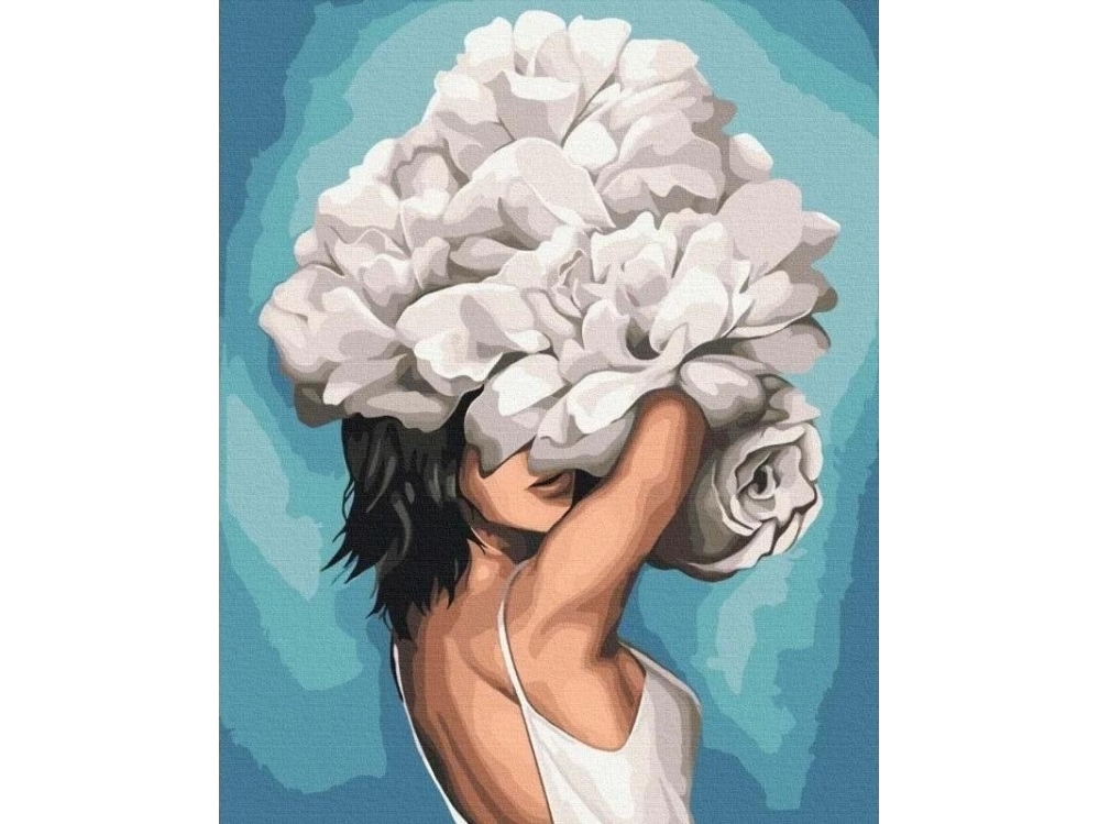 Painting by numbers - Faceless 40x50cm | Skola & Hobby - Konstmaterial - Dukar | GameStuff