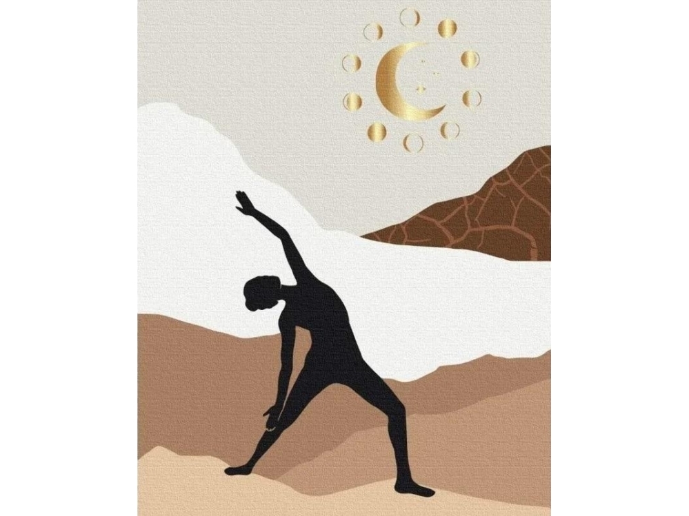 Målning med siffror - Konsten att skapa harmoni 40x50cm EDUKAMP | Leksaker - Kreativitet - Rittning och målning | GameStuff