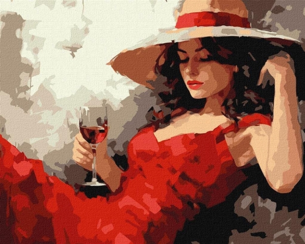 Painting By Numbers - Girl With A Hat