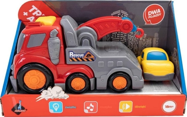 2-i-1 bilsæt - kran og minibil EDUKAMP