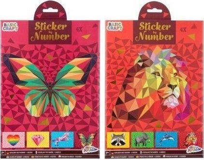 Målning efter nummer A4 mix EDUKAMP | N - A | GameStuff