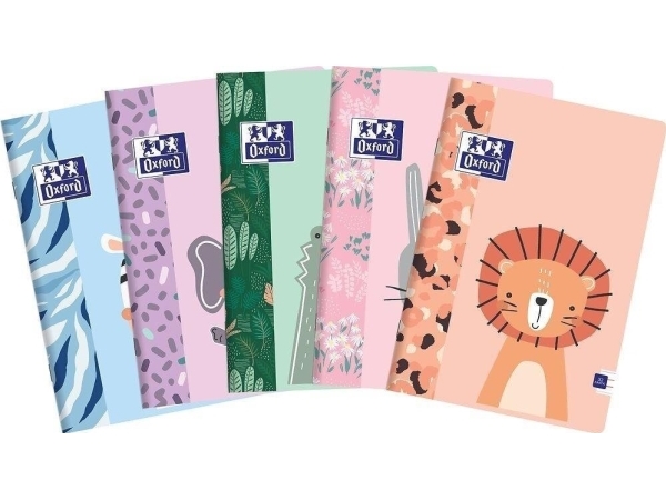 Anteckningsbok A5/32K linje dubbelfärg Kids (10 st) EDUKAMP | Papper & Emballage - Block & Post-It - Anteckningsböcker | GameStuff