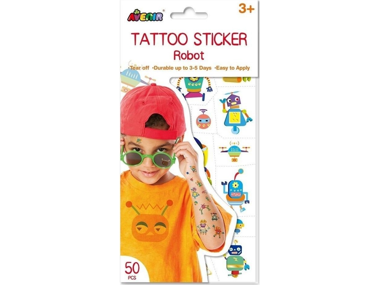 Tattoos - Roboter Edukamp