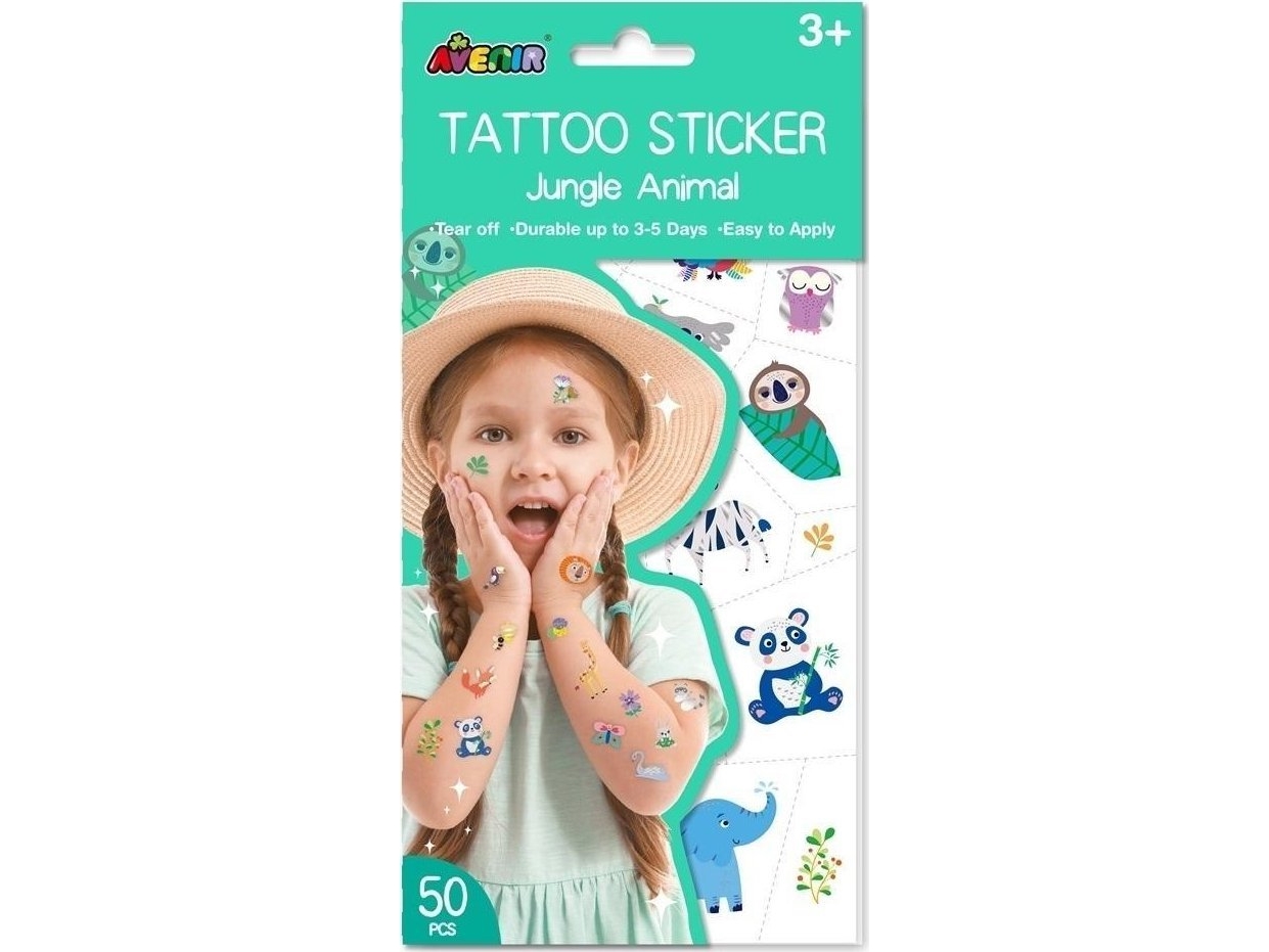 Tattoos - Dschungel-Tiere Edukamp