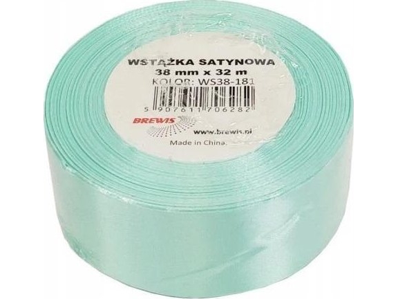 Mintfarbenes Satinband 38Mm X 32M Edukamp