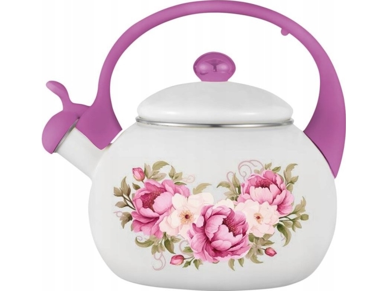 Sefa Verlag Nichtelektrischer Wasserkocher 2,2 L 2379 Rosa
