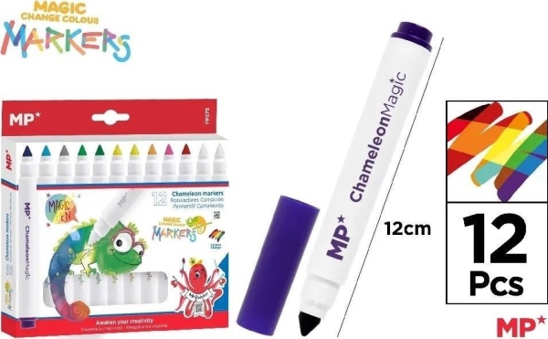 Magic Chameleon Marker 12 Farben Edukamp