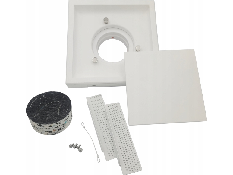 Luftdiffuser Universal Kvadro 125mm u/ra