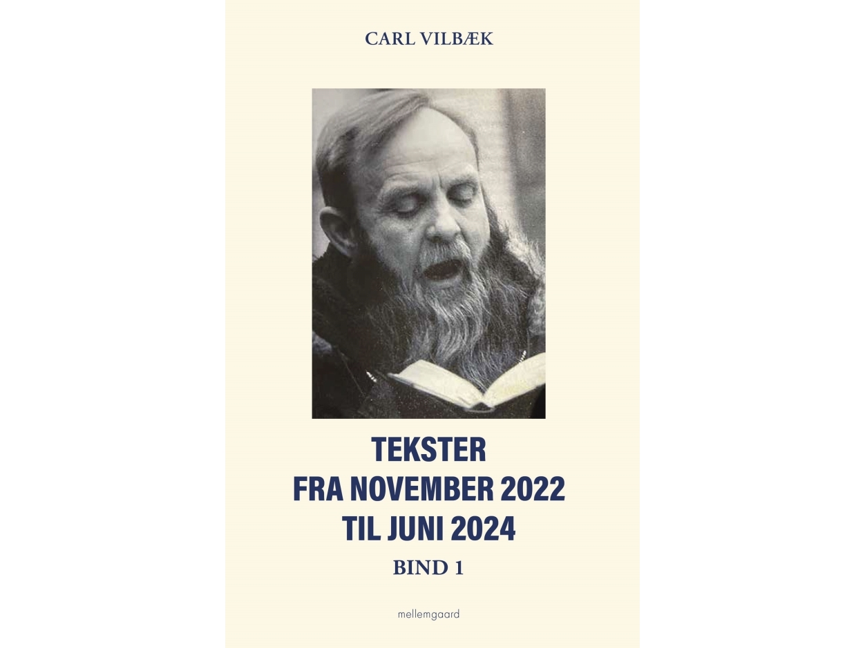 Tekster Fra November 2022 Til Juni 2024 Bind 1? | Carl Vilbæk