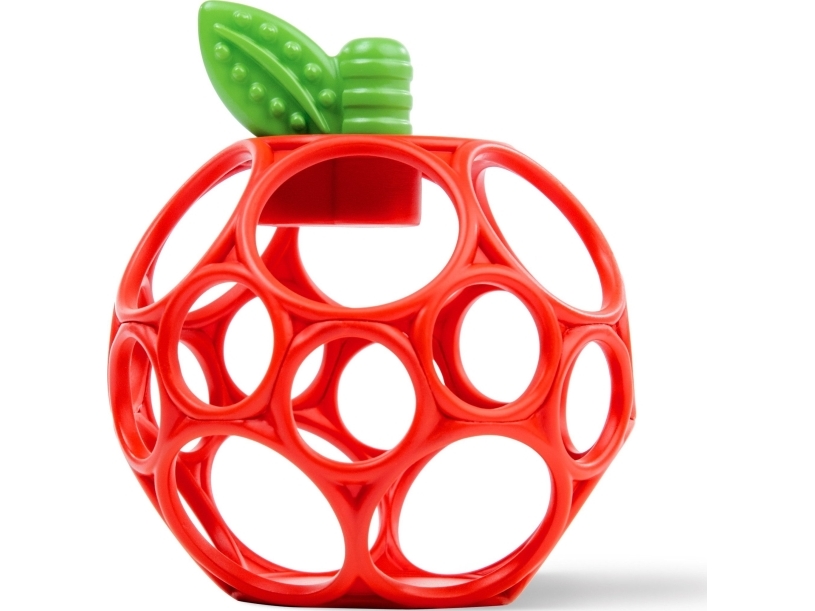Oball Bright Starts Hold My Own Teether Toy - Apple