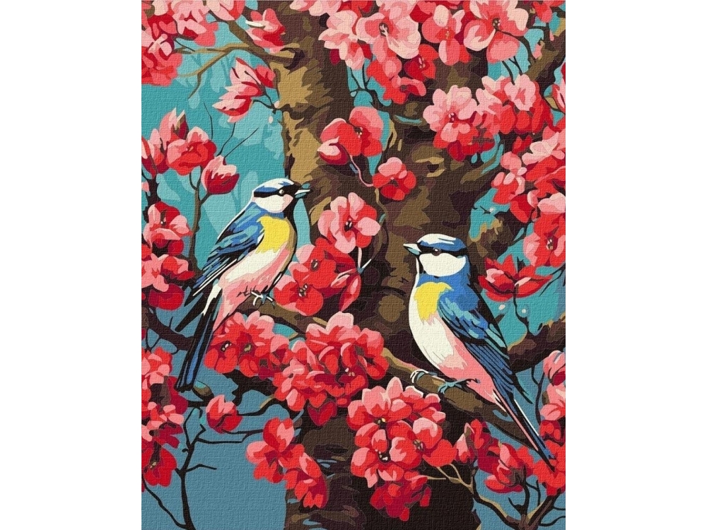 Painting by numbers 40x50cm Scent of blooming flowers