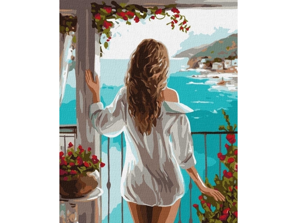 Painting by numbers - Marine distance 40x50cm