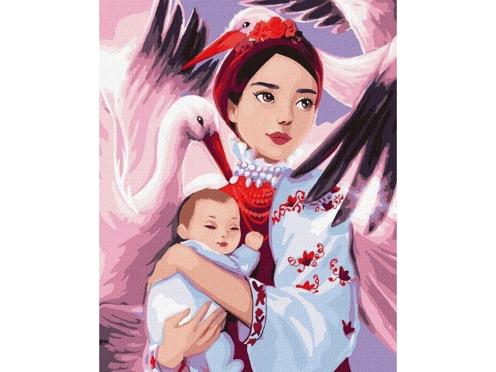 Mal efter tal – Reliable protection 40x50 cm