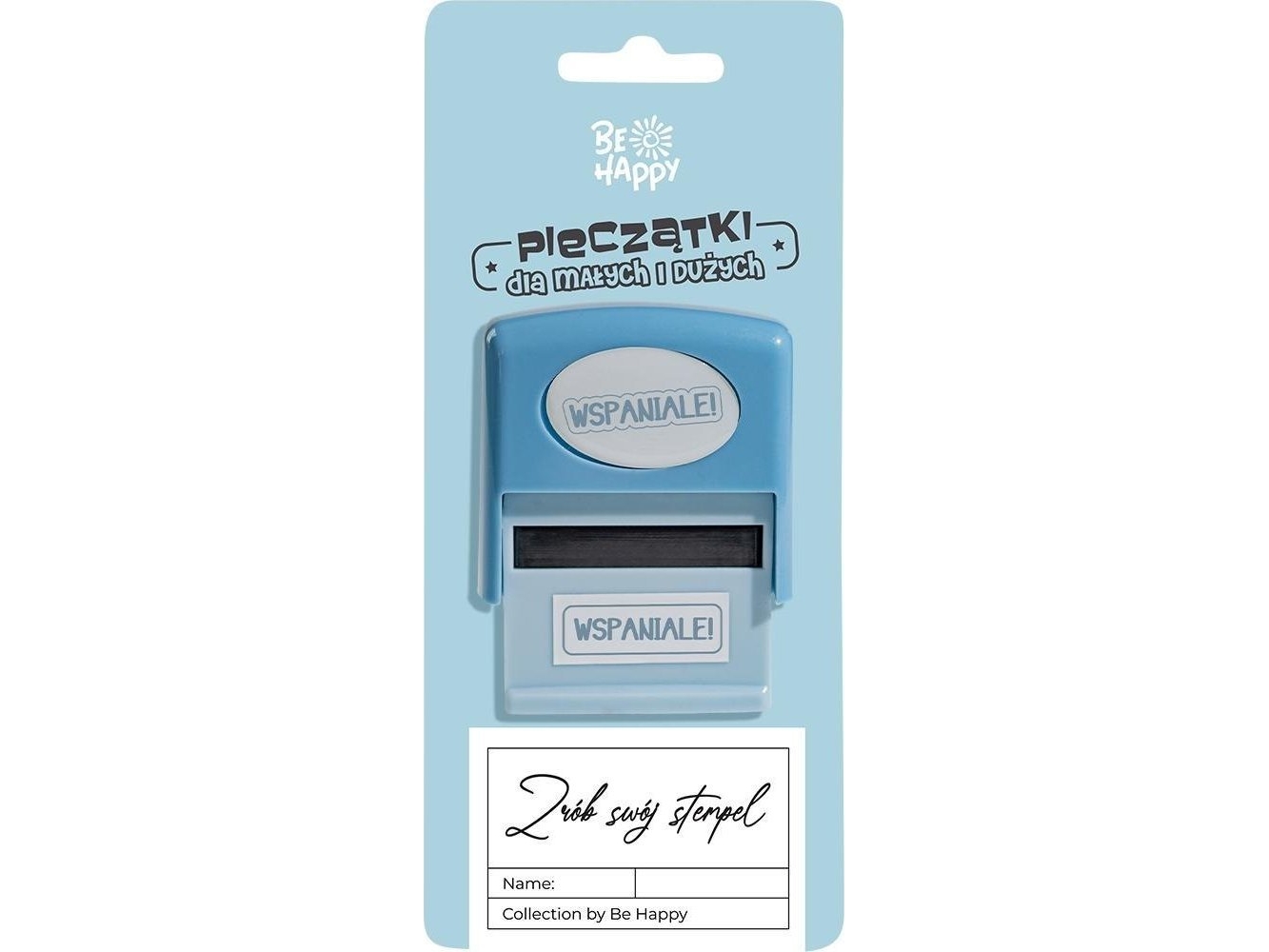 Stempel til børn med teksten Wonderful!