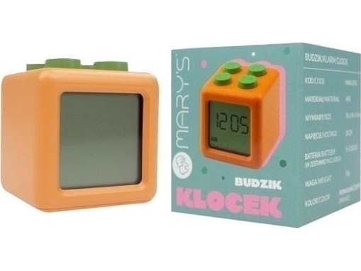 Mary`S Alarm Clock Cloche Orange - Mw61050