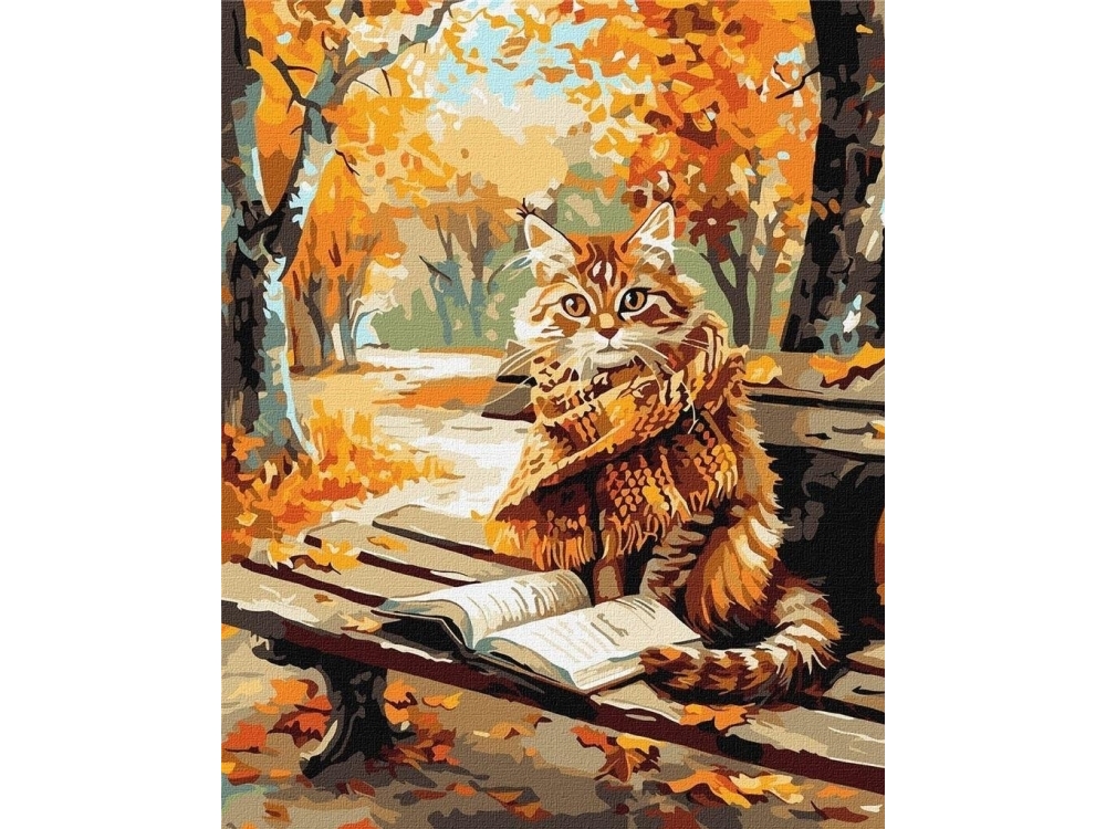 Painting by numbers - Autumn mood 40x50cm