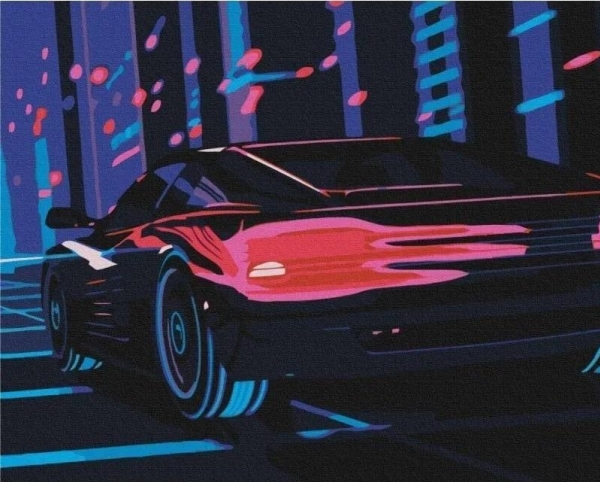 Painting By Numbers - Speed 40X50cm
