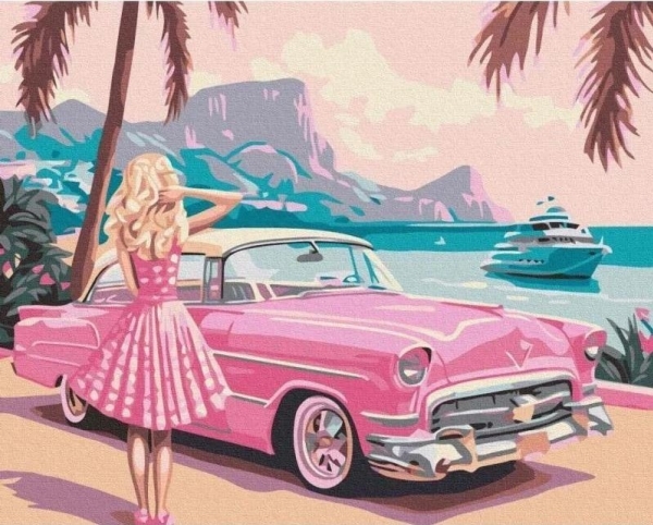 Malen Nach Zahlen - Magic Coast 40X50cm