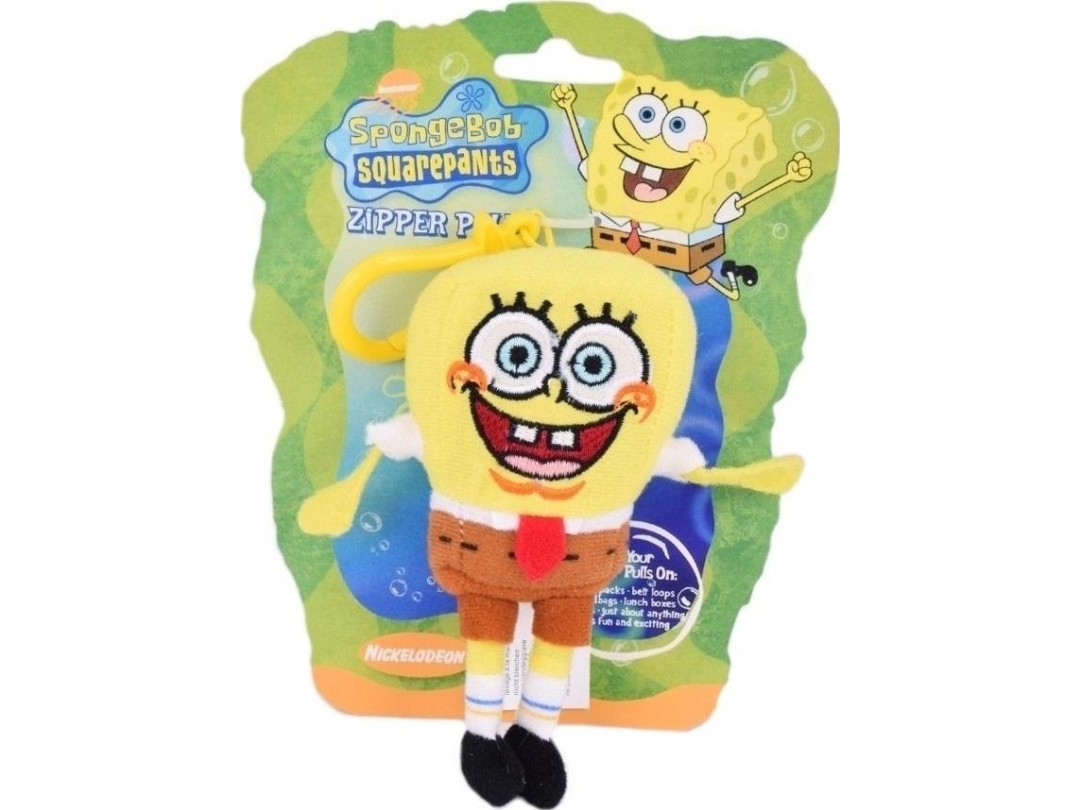 SpongeBob plysbamse clip-pose 12 cm B-805 28050
