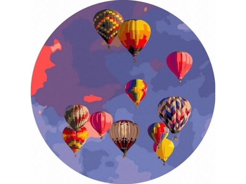Mal Efter Tal Rund - Cappadocia 40 Cm