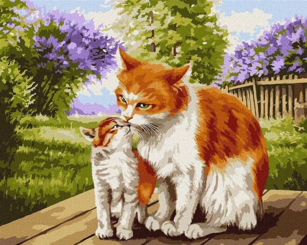 Malen Nach Zahlen - Mütterliche Wärme 40X50cm