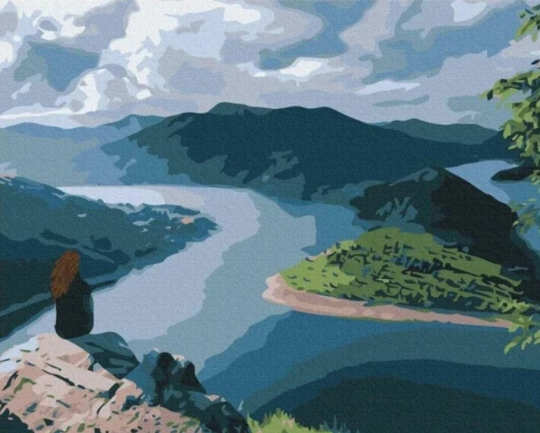 Malen Nach Zahlen - Traveller... 40X50cm