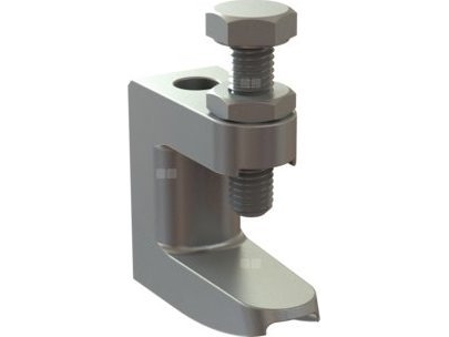 Bæreklemme i støbejern med 11 mm gennemgående hul