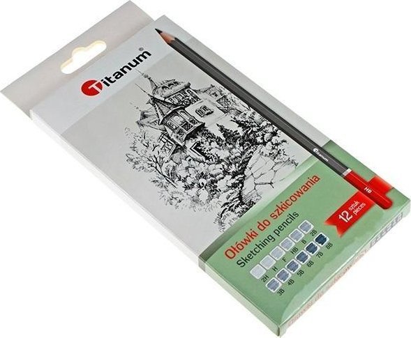Skisspennor set med 12 st | Skrivredskap - Blyertspennor & pencils - Stiftpennor | GameStuff