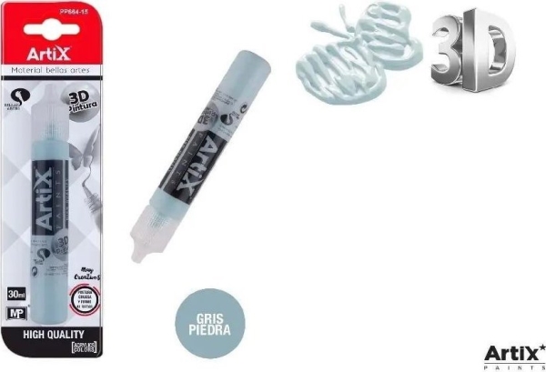 Structural paint 3D gray-blue 30ml | Färg & Tillbehör - Specialprodukter - Strukturfärg | GameStuff