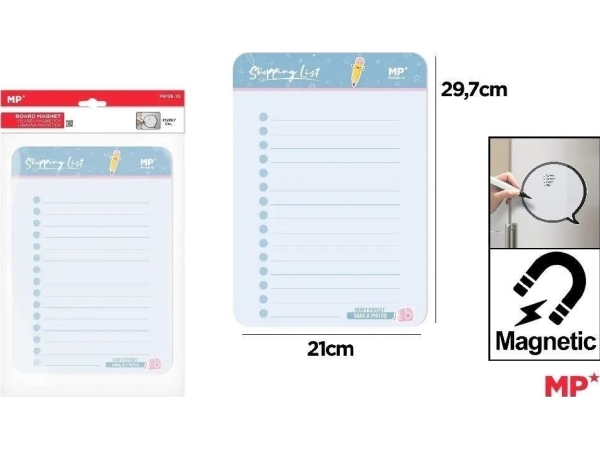 Magnetisk planeringsblock 29,7x21 cm inköpslista | Möbler - Tavla & Displays - Planeringssystem | GameStuff