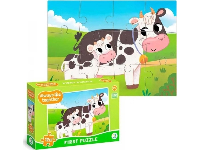 Puzzle 12 Immer Zusammen. Fudge Edukamp