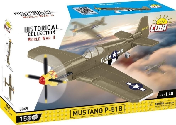 Cobi Historical Collection Mustang P-51B