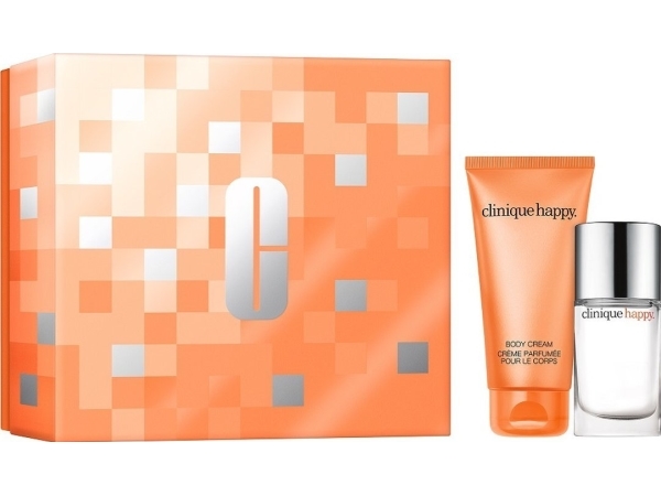 Clinique Happy Zestaw Perfumy Spray 30Ml + Krem Do Ciała 75Ml