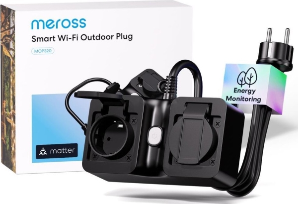 Smart Home Wi-Fi Plug/Indoor/Outd Mop320ma-Eu Meross
