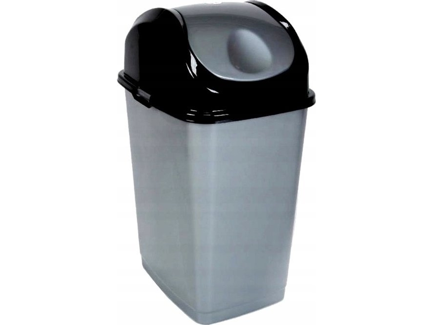 Vippebeholder SLIM 10 l - aske 240x195x365 mm