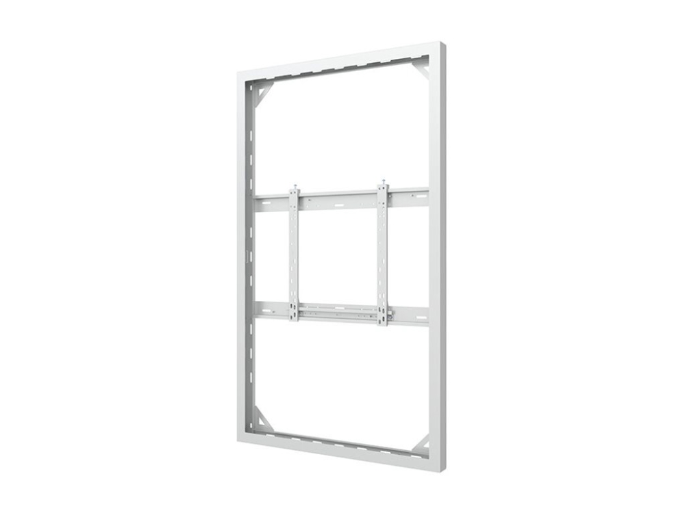 Multibrackets 1141, Stahl, Weiß, Landschaftsportrait, 165,1 Cm (65"), 80 Kg, 200 X 200 Mm