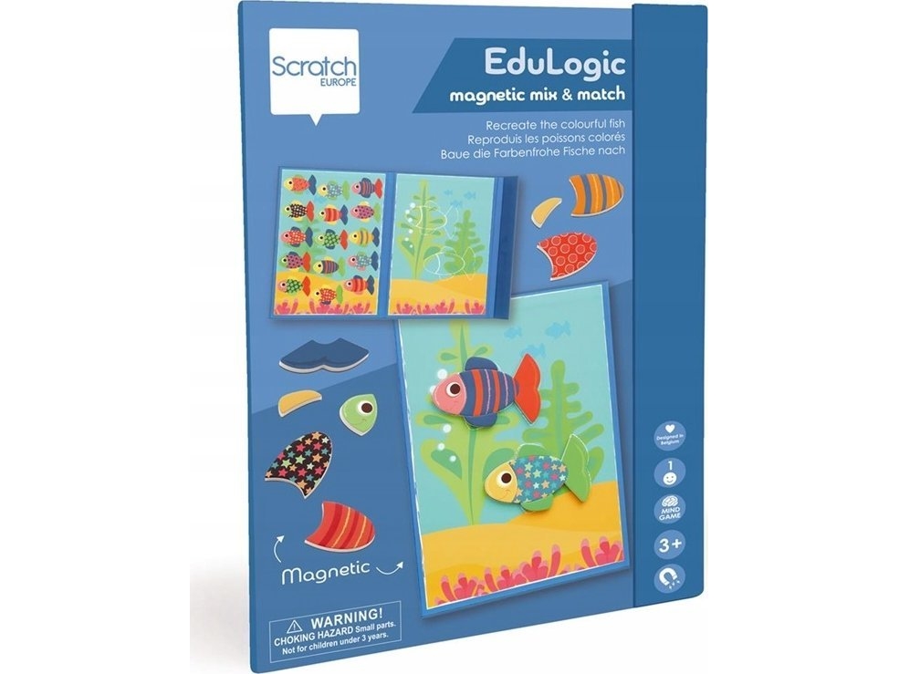 Teka Magnetpuzzle Formen Und Farben Fisch