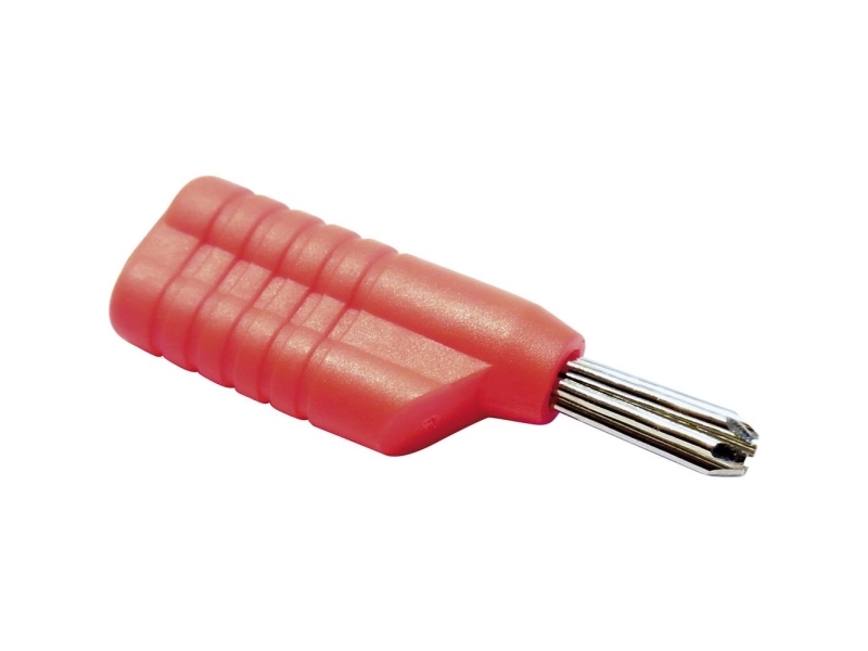 Schnepp N 4041 L Bananstik Stik, lige Stift-diameter: 4 mm Rød 1 stk