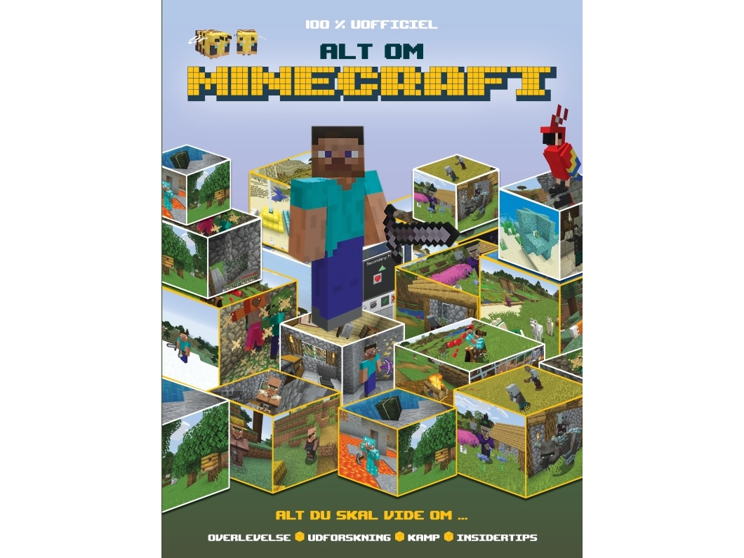 Alt om Minecraft James Hunt Språk: Danska | Böcker - Barnböcker | GameStuff