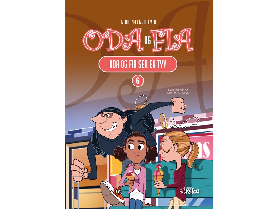 Oda Und Fia Entdecken Einen Dieb | Lina Møller Hvid | Sprache: Dänish