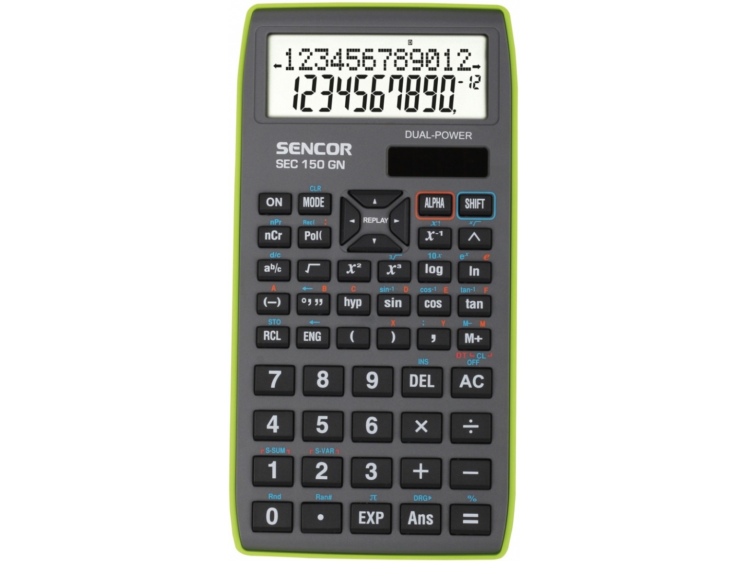 Sencor Skole- Og Videnskabslommeregner Sec 150 Gn 12+10 Digital Aukštis Lcd