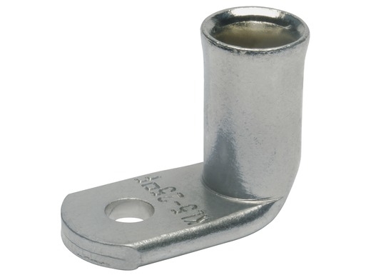 Klauke 743F6, Rohrringöse, Kupfer, Abgewinkelt, Silber, Kupfer, Verzinntes Kupfer