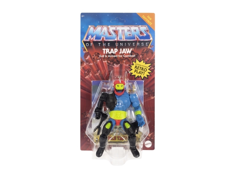 Masters of the Universe Origins Trap Jaw-actionfigur, 6 År, Multifärg, Plast | Leksaker - Figurer & Dockor | GameStuff