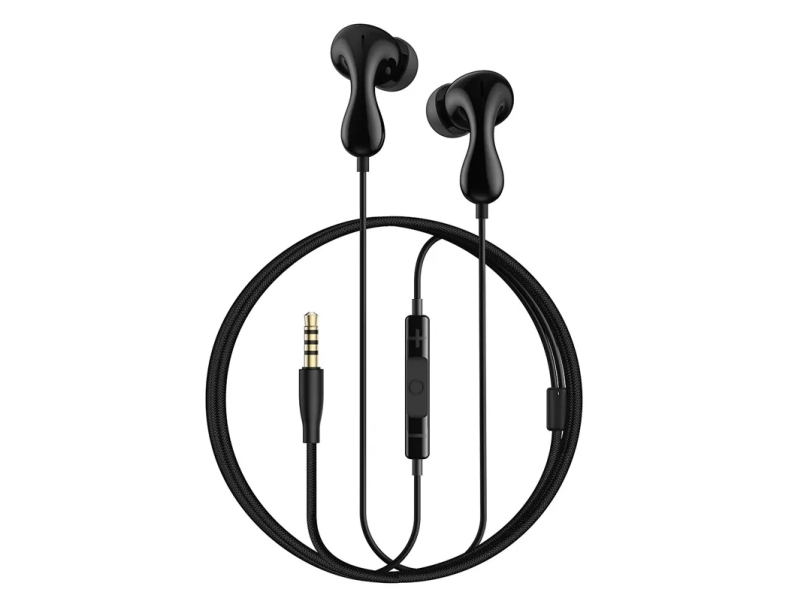 Baseus Encok Hz20, Ledningsført, Opkald/Musik, 20 - 40000 Hz, Headset, Sort