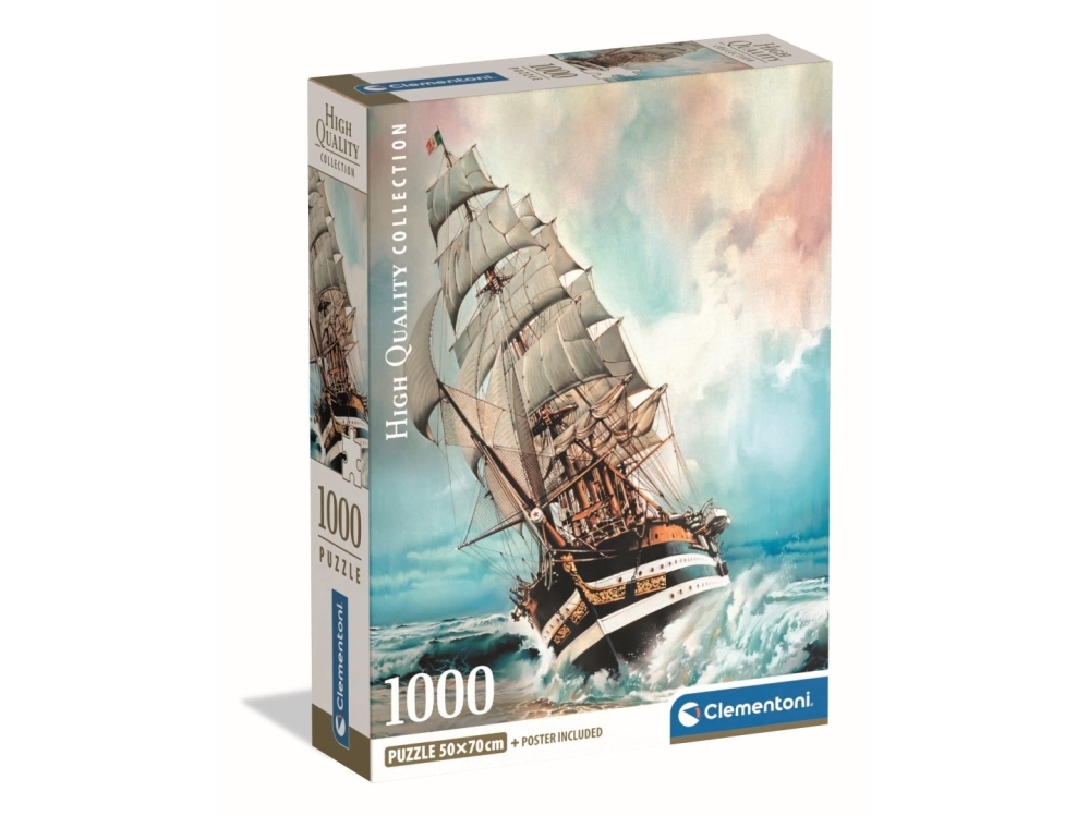 Clementoni Puslespil 1000 Pcs CB High Quality Collection Amerigo Vespucci