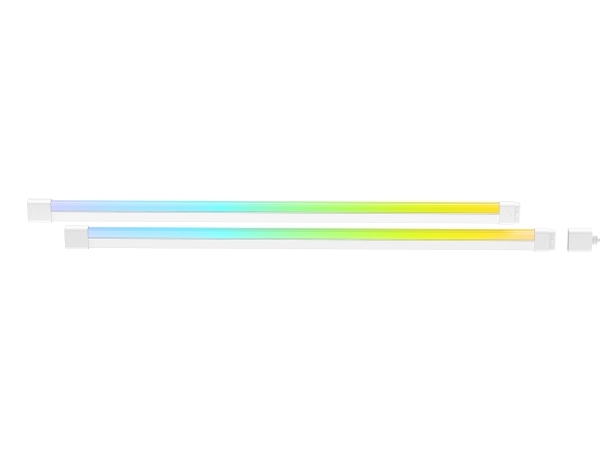 DeepCool EA080, Universel, LED-strimmel, Acrylonitrilbutadienstyren, Silikone, Gennemsigtig, Hvid, Flerfarvet, 3 Pin