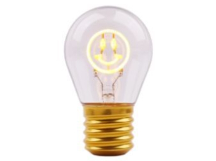 Synergy 21 LED retrofit dekorationspære A68smile | genopladelig
