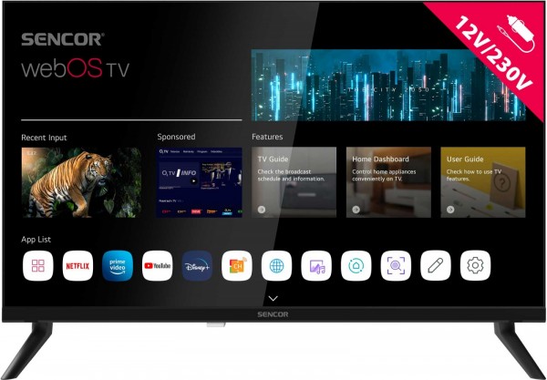 Sle 24S830mb Webos Smart Tv 12V Sencor