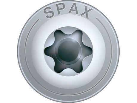Spax Hi.Force, 8 X 50 Mm, 50 Stück, Vollgewinde, Tellerkopf, T-Star Plus T40, 4Cut, Wirox - 0251720800505