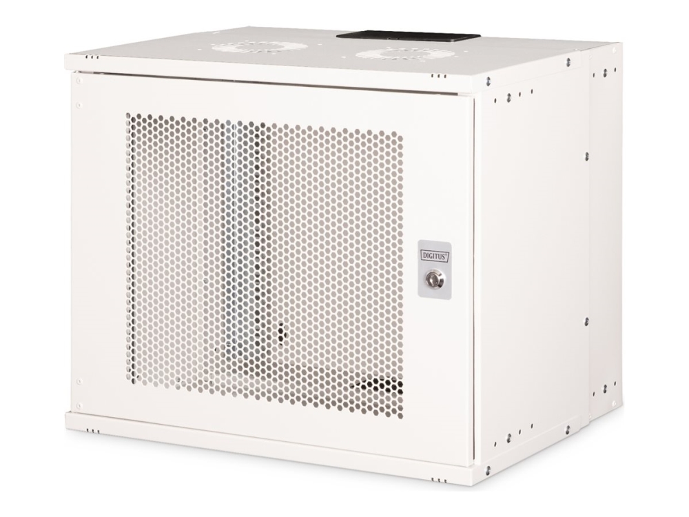 Digitus SOHO PRO Series - Skåp - 540 x 400 mm (BxD) - väggmontering - RAL 7035, ljusgrå - 9U - 19 | Datorer & Surfplattor - Rackkabinetter - Rackkabinett | GameStuff